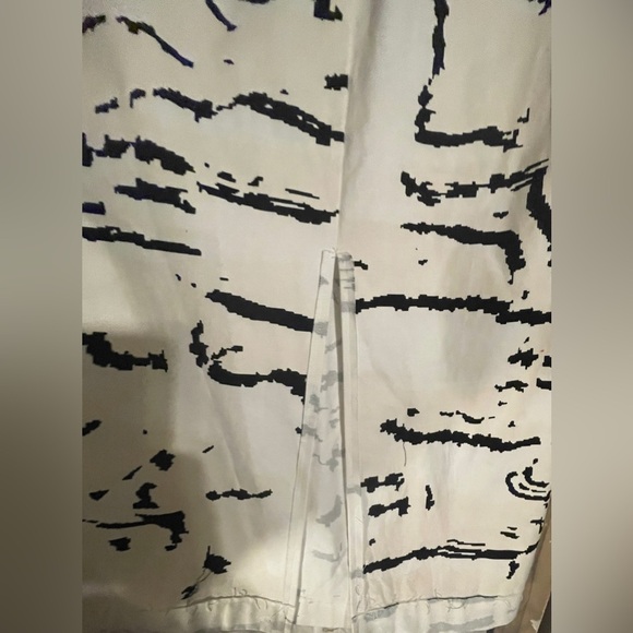 Maison Blanche new pencil skirt size 4 NWT bikercore statement cotton timeless - Picture 11 of 12